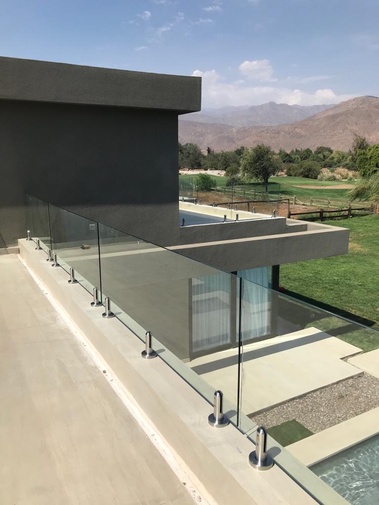 BARANDA CON ESPIGA Y CRISTAL 